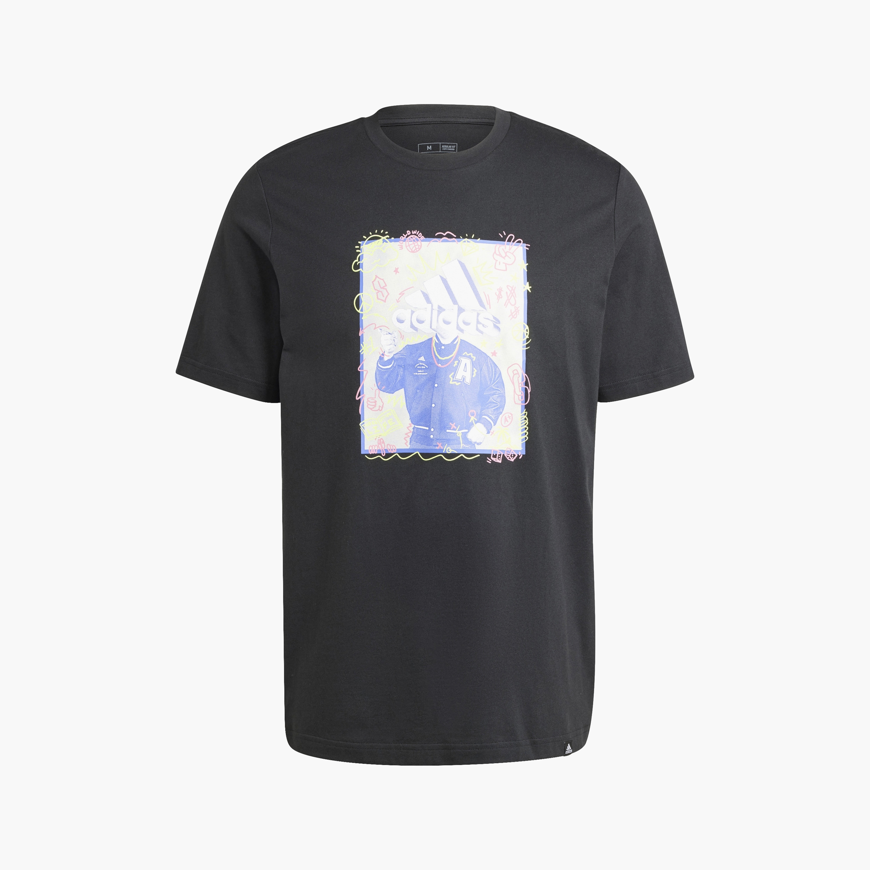 adidas Men's Doodle Graphic T-Shirt | OE-men-clothing-sportswearandactivewear-tshirtsandpolos-image-6