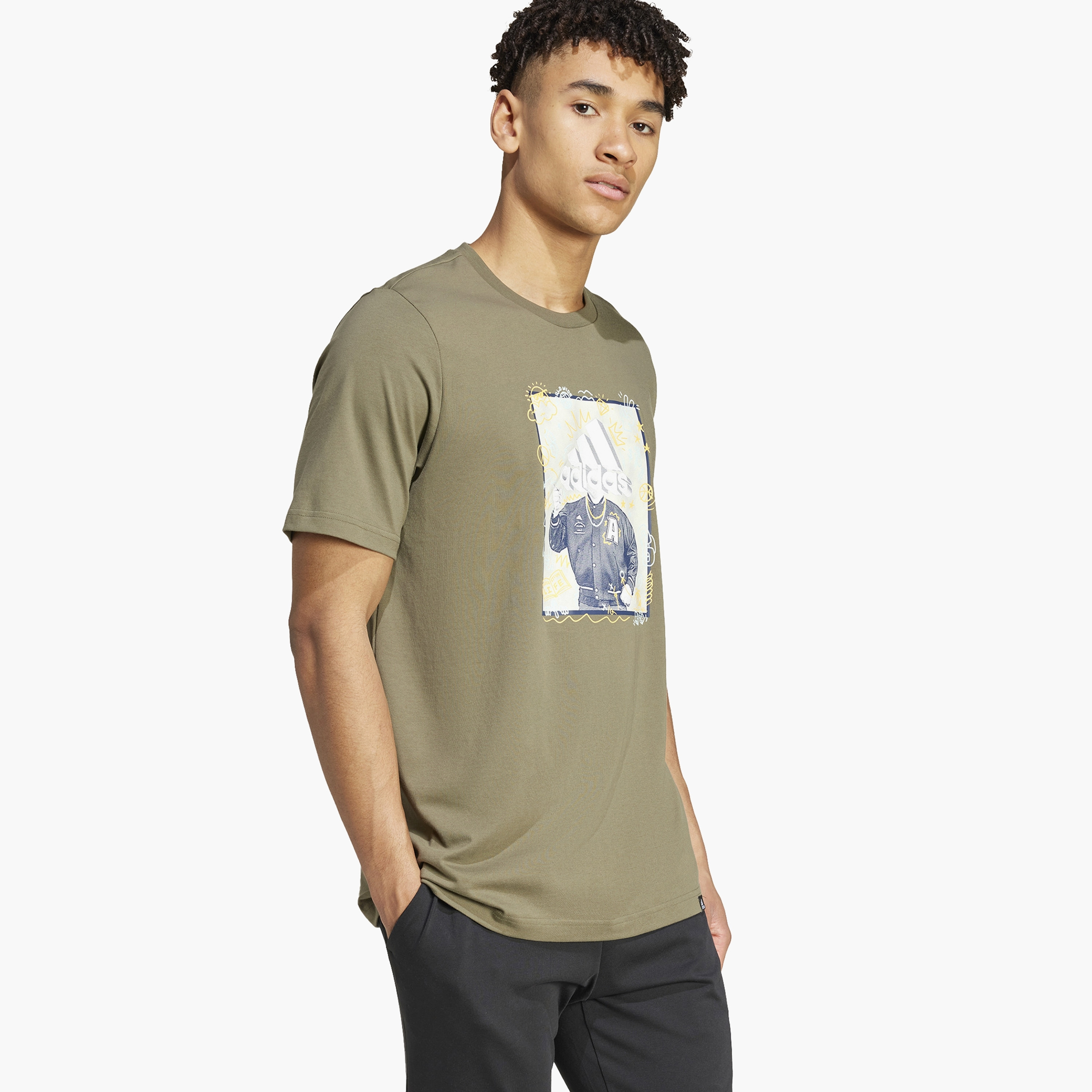 adidas Men's Doodle Graphic T-Shirt | OE-men-clothing-sportswearandactivewear-tshirtsandpolos-image-8