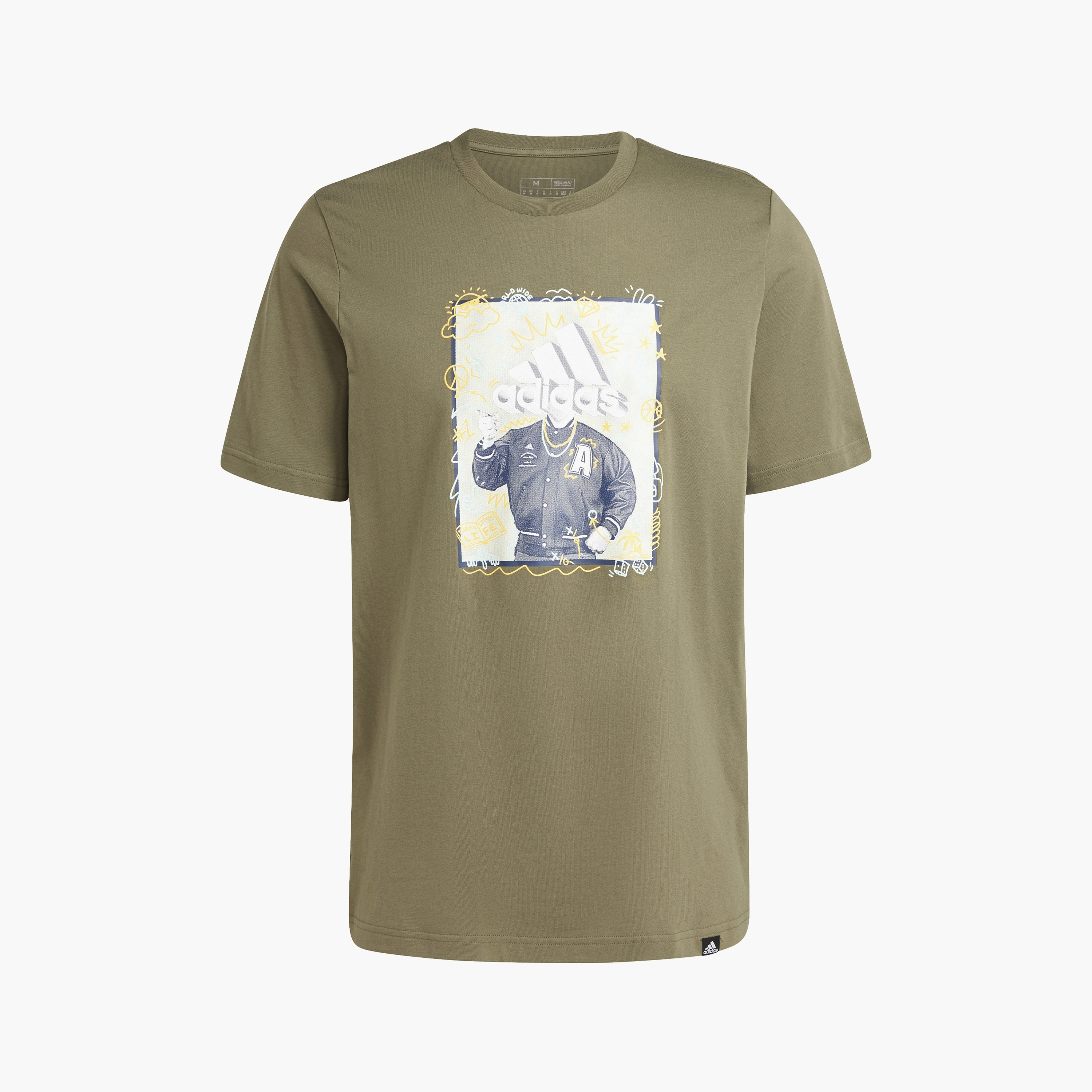 adidas Men's Doodle Graphic T-Shirt | OE-men-clothing-sportswearandactivewear-tshirtsandpolos-image-12