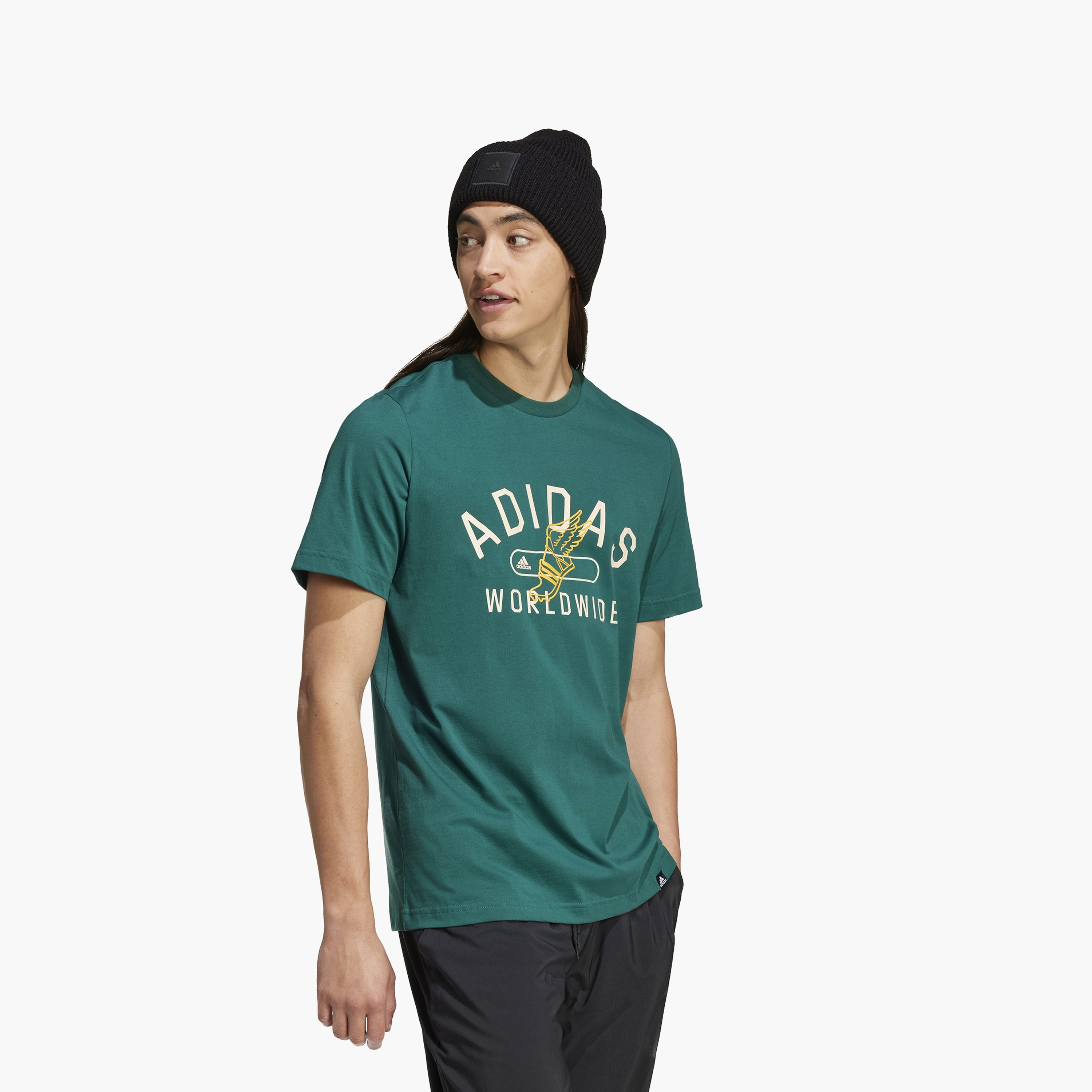 adidas Men's Collegiate Graphic T-Shirt IZ1169 | OE-men-clothing-sportswearandactivewear-tshirtsandpolos-image-2
