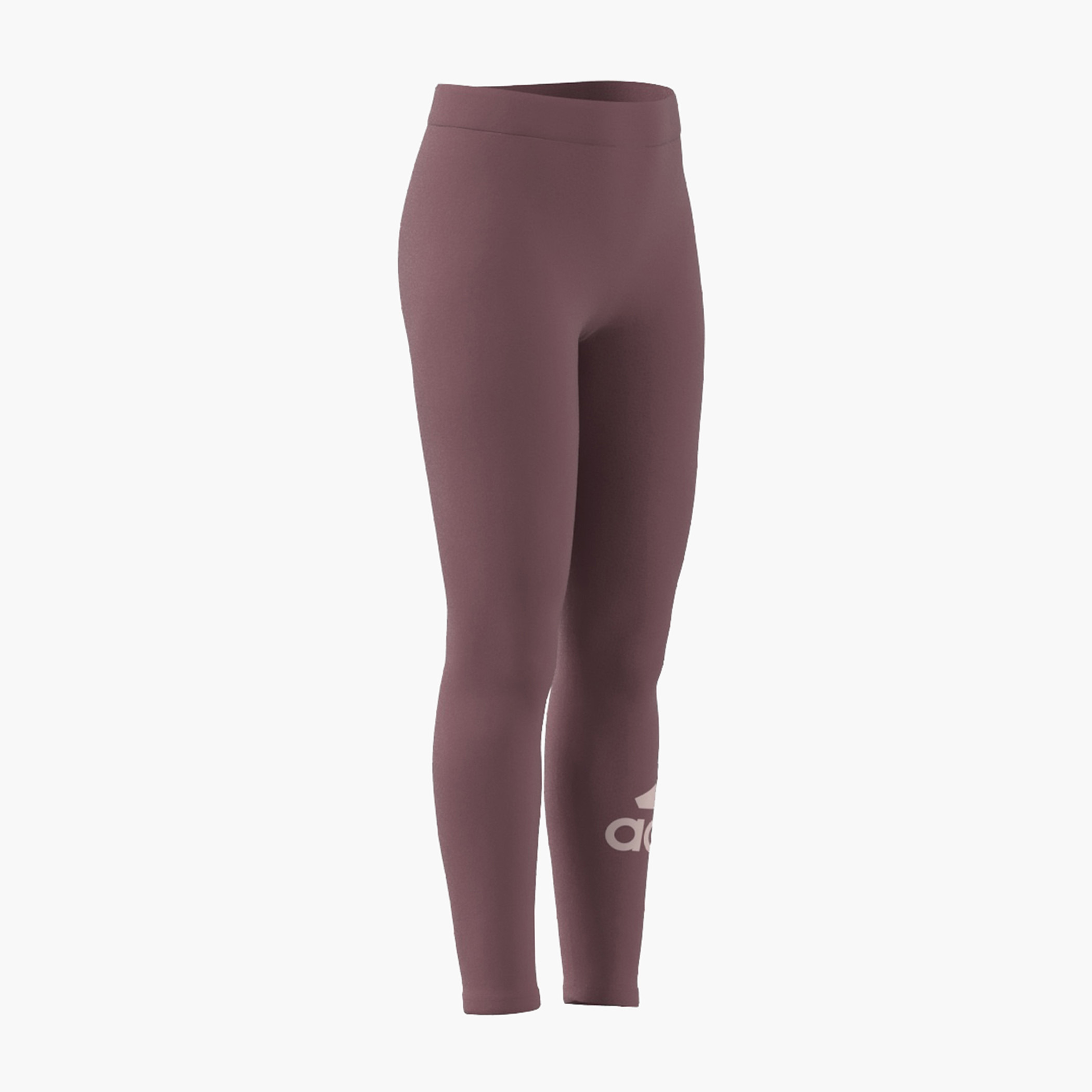 adidas Logo Detail Leggings with Elasticated Waistband-sports-girls-clothing-bottoms-leggings-image-2