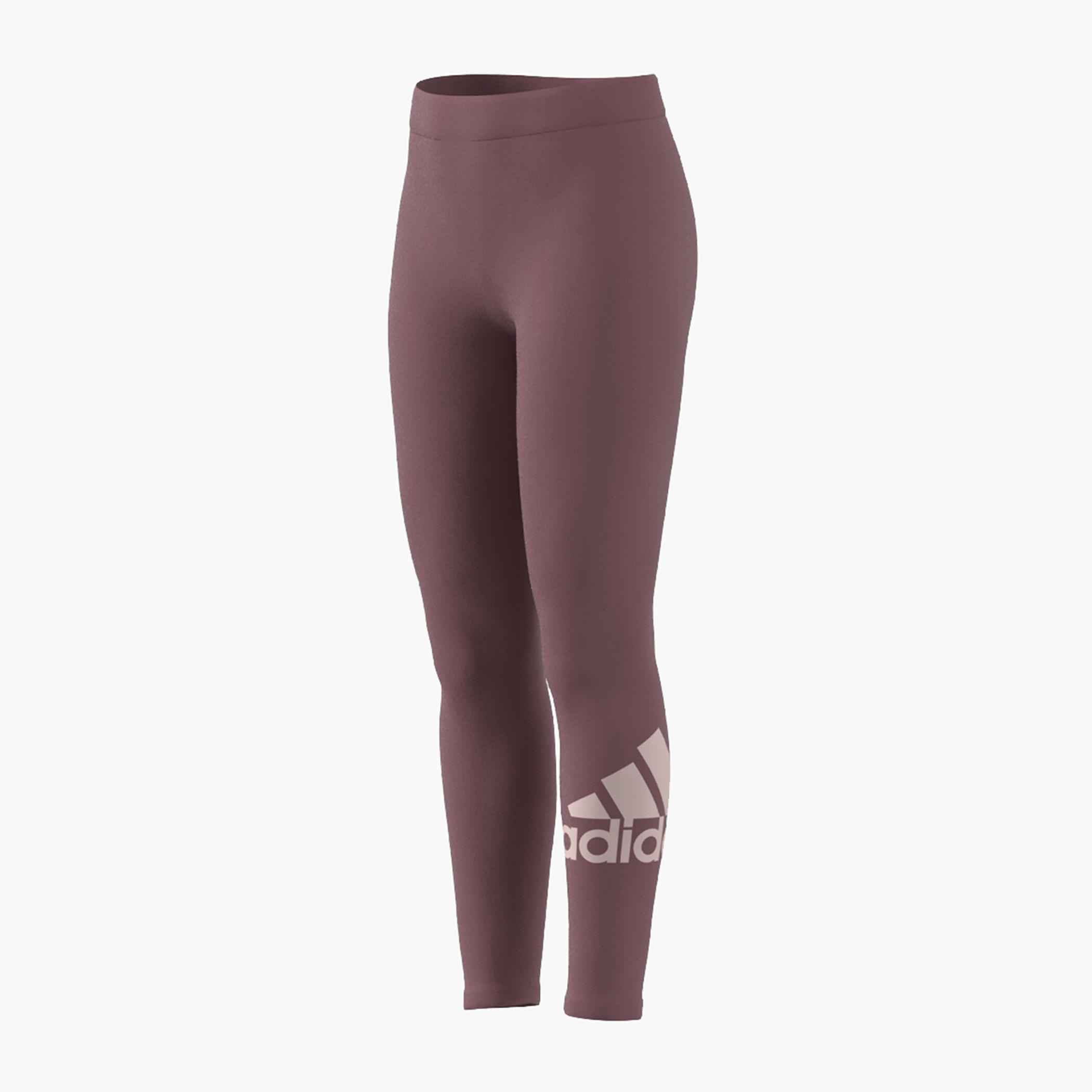 adidas Logo Detail Leggings with Elasticated Waistband-sports-girls-clothing-bottoms-leggings-image-8