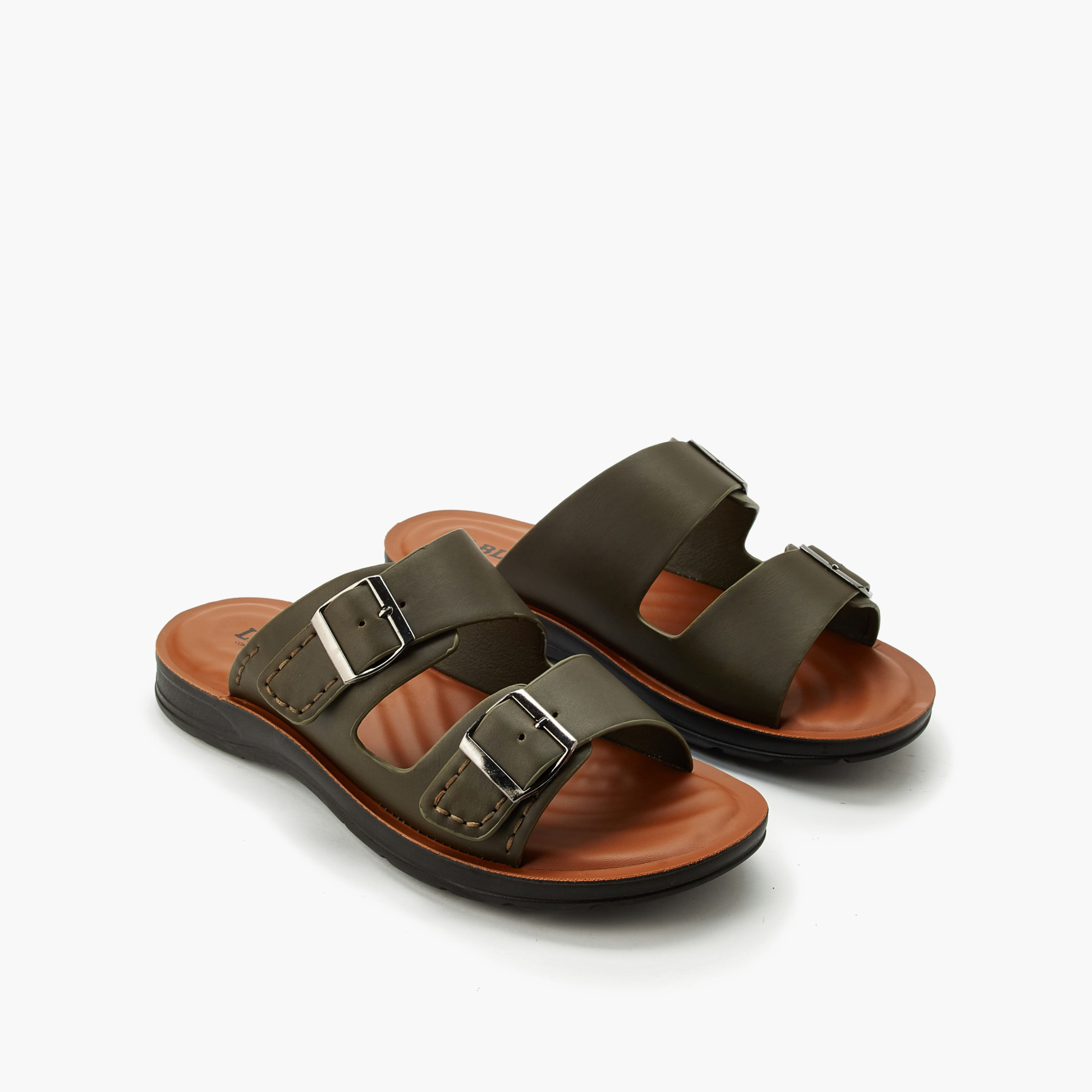 صندل مريح للرجال بإبزيم من إل بي إل من شوإكسبريس-men-shoes-sandals-image-1