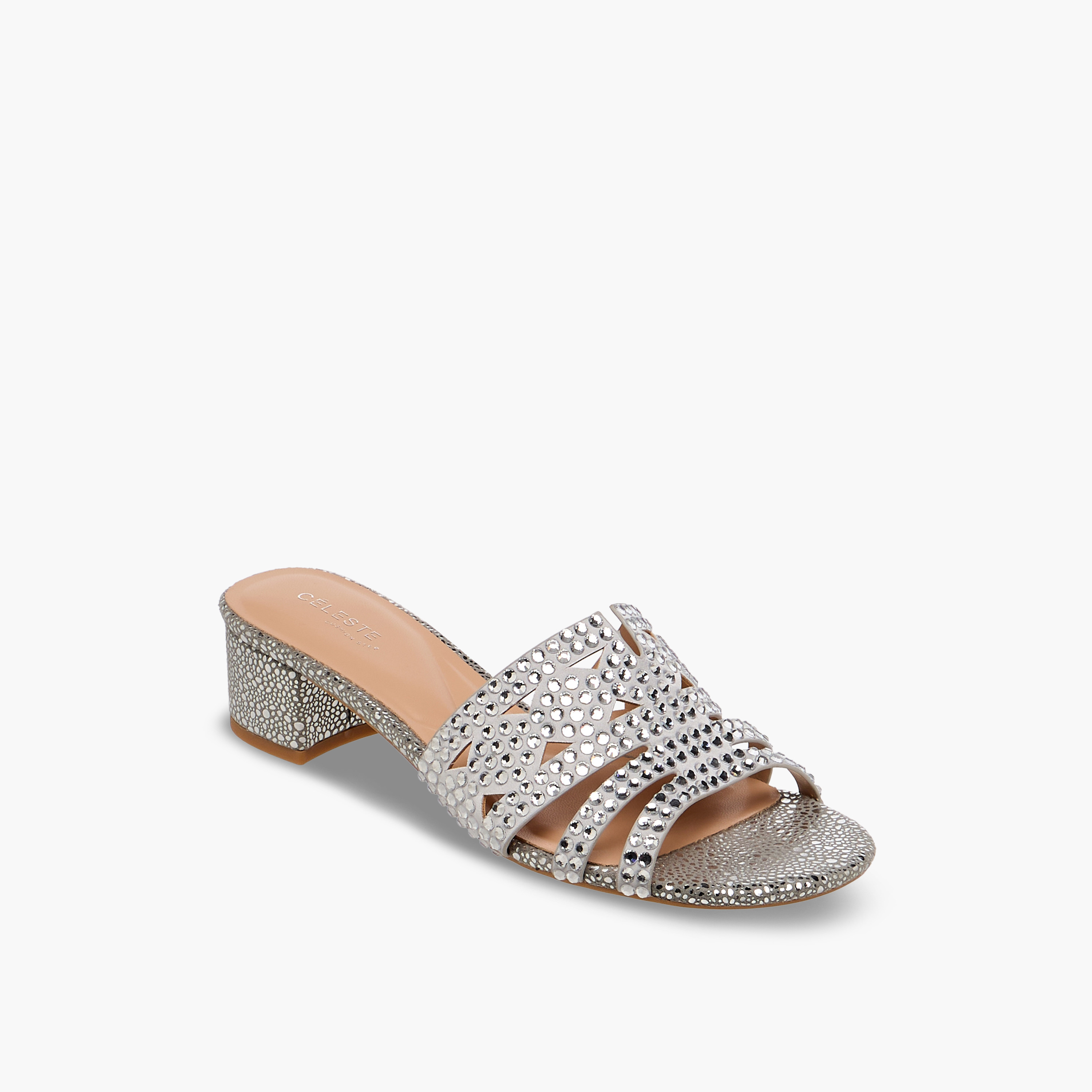 صندل نسائي مزين وبكعب عريض من سيليست-women-shoes-sandals-heeled-image-2