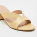Celeste Women's Animal Textured Slip-On Sandals with Block Heels-Women%27s Heel Sandals-thumbnailMobile-3