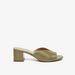 Celeste Women's Animal Textured Slip-On Sandals with Block Heels-Women%27s Heel Sandals-thumbnailMobile-1