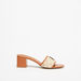 Elle Women's Embellished Slip-On Sandals with Block Heels-Women%27s Heel Sandals-thumbnail-0