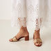 Elle Women's Embellished Slip-On Sandals with Block Heels-Women%27s Heel Sandals-thumbnail-1