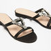 Celeste Women's Embellished Slip-On Flat Sandals-Women%27s Flat Sandals-thumbnail-2