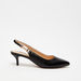 ELLE  Women's Textured Slingback Kitten Heels-Women%27s Heel Shoes-thumbnailMobile-0