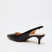 ELLE  Women's Textured Slingback Kitten Heels-Women%27s Heel Shoes-thumbnail-2