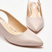 ELLE  Women's Textured Slingback Kitten Heels-Women%27s Heel Shoes-thumbnailMobile-5