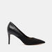 ELLE Women's Textured Slip-On Pumps with Stiletto Heels-Women%27s Heel Shoes-thumbnailMobile-0