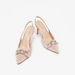 Celeste Women's Embellished Slingback Sandals with Stiletto Heels-Women%27s Heel Shoes-thumbnail-1