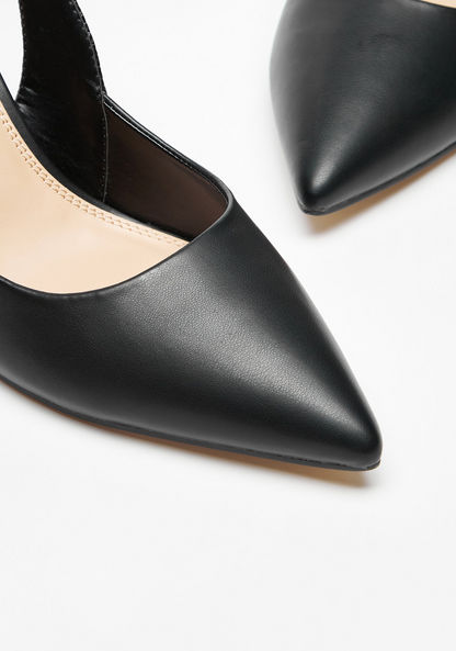 Celeste Women's Solid Slingback Shoes with Stiletto Heels-Women%27s Heel Shoes-image-5