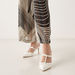 Celeste Women's Textured Slip-On Shoes with Stiletto Heels-Women%27s Heel Shoes-thumbnailMobile-1