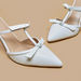 Celeste Women's Textured Slip-On Shoes with Stiletto Heels-Women%27s Heel Shoes-thumbnail-5