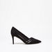 Celeste Women's Textured Court Shoes with Stiletto Heels-Women%27s Heel Shoes-thumbnailMobile-1
