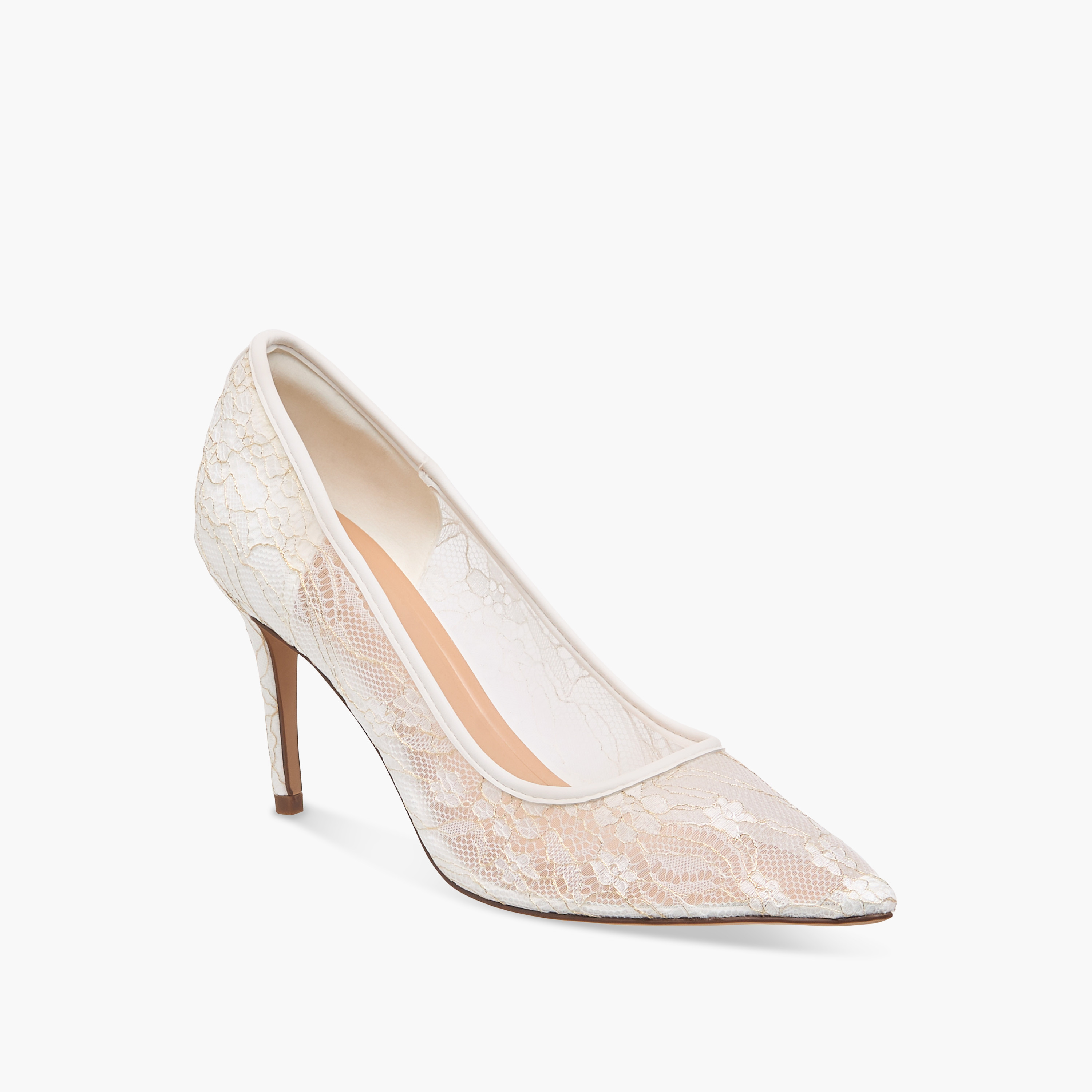 حذاء كلاسيكي سهل الارتداء بتفاصيل دانتيل وكعب ستيليتو للنساء من سيليست-women-shoes-heels-image-2