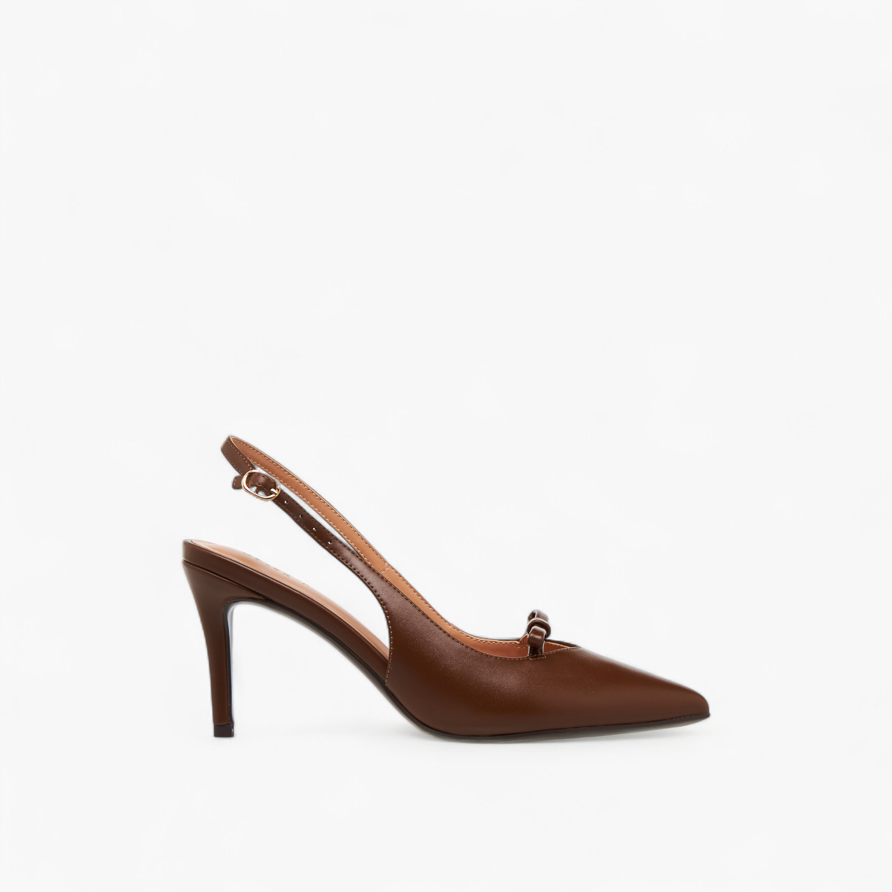 حذاء بمقدمة مدببة وزينة فيونكة وكعب رفيع للنساء من سيليست-women-shoes-heels-image-3