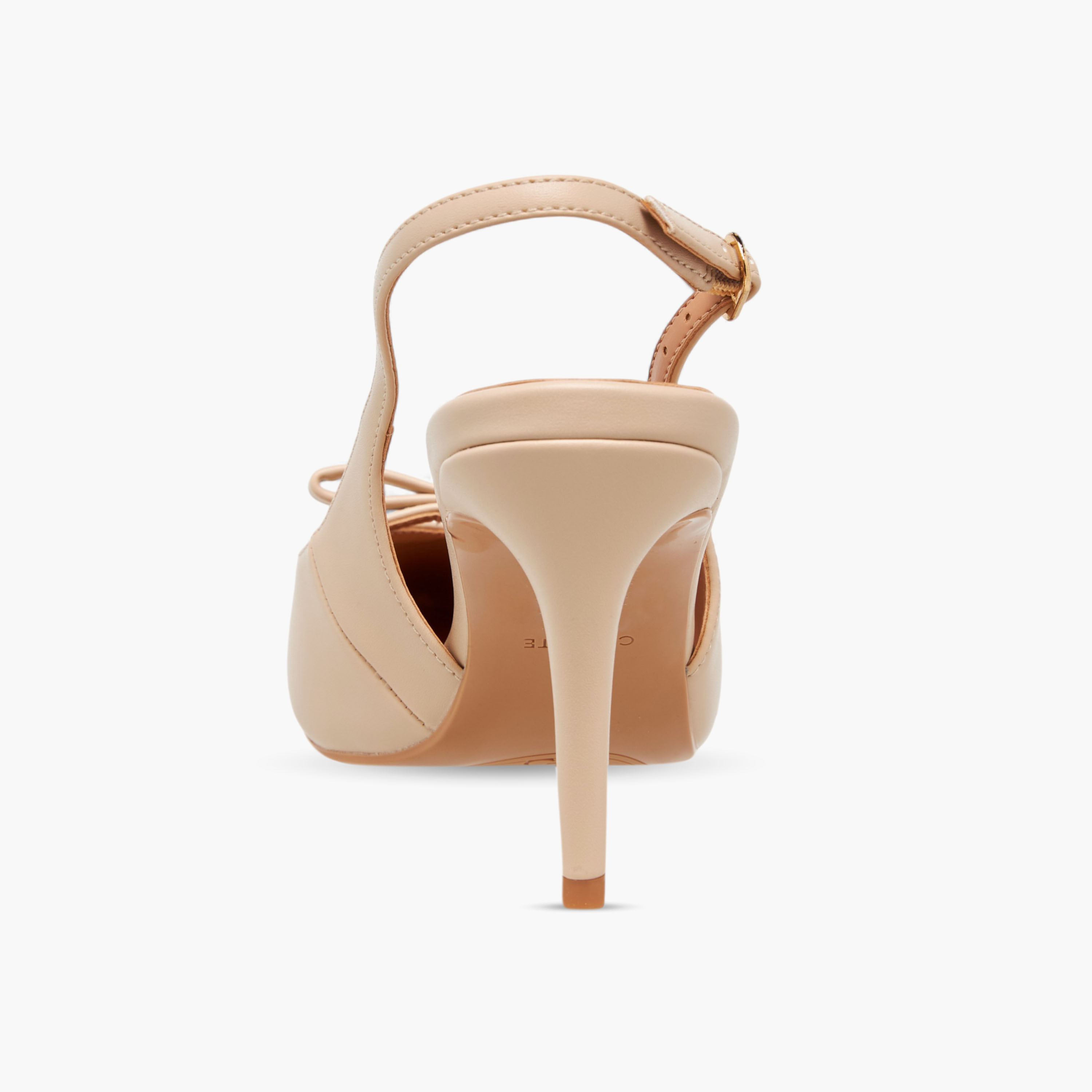 حذاء بمقدمة مدببة وزينة فيونكة وكعب رفيع للنساء من سيليست-women-shoes-heels-image-5
