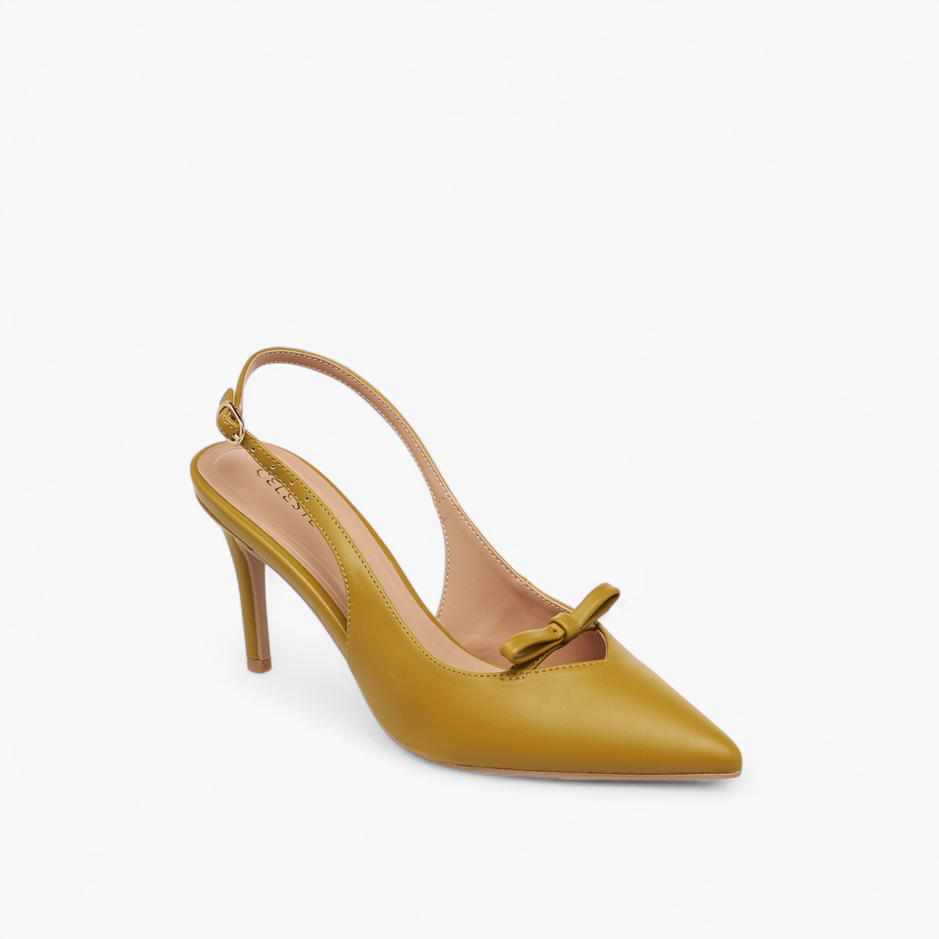 Celeste Women's Bow Accent Pointed Toe Shoes with Stiletto Heels-women-shoes-heels-image-2