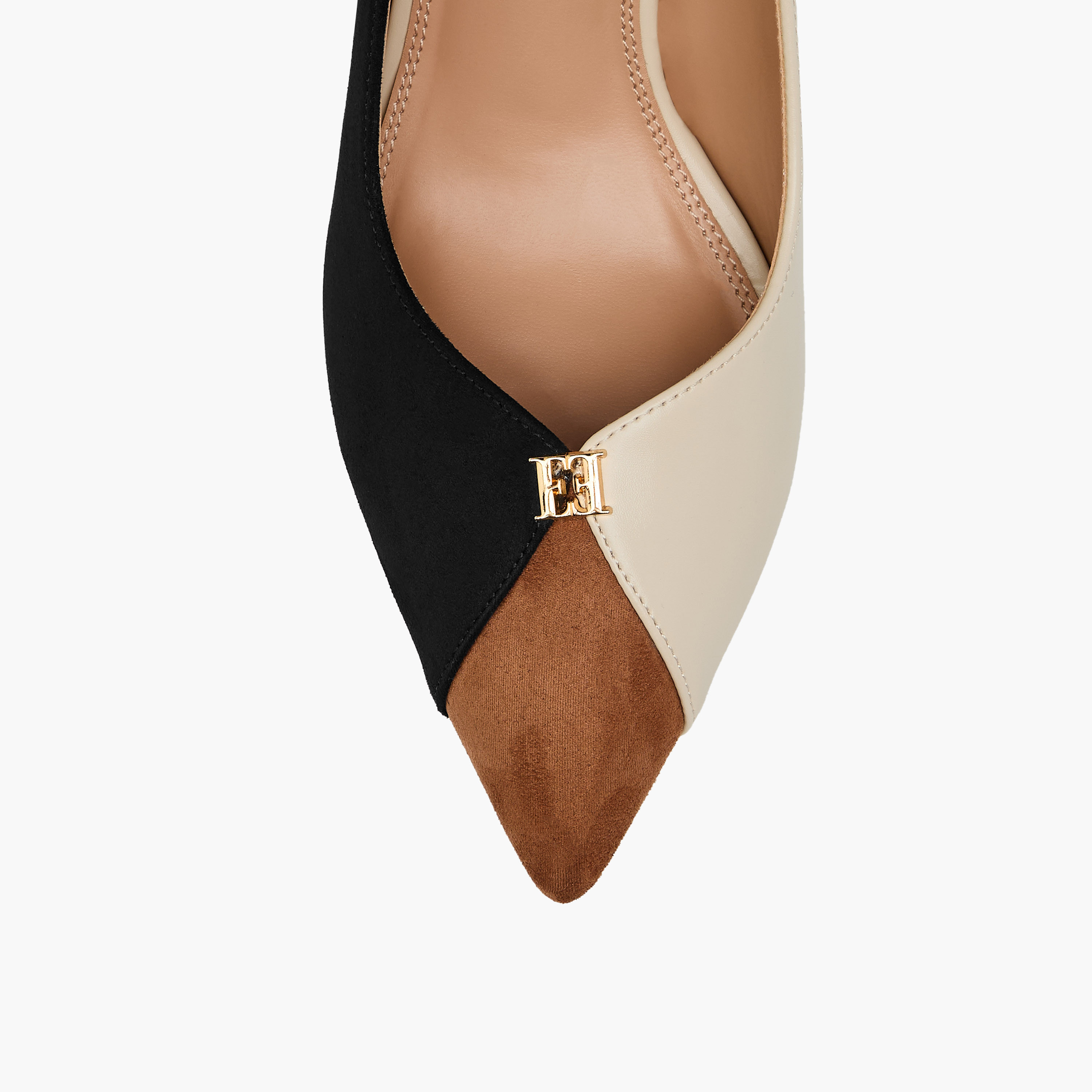 حذاء بومب سهل الارتداء بتصميم قوالب ملونة وكعب رفيع للنساء من إيل-women-shoes-heels-image-4