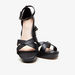 Celeste Women's Cross Strap Sandals with Block Heels and Buckle Closure-Women%27s Heel Sandals-thumbnailMobile-3