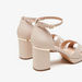 Celeste Women's Cross Strap Sandals with Block Heels and Buckle Closure-Women%27s Heel Sandals-thumbnailMobile-2