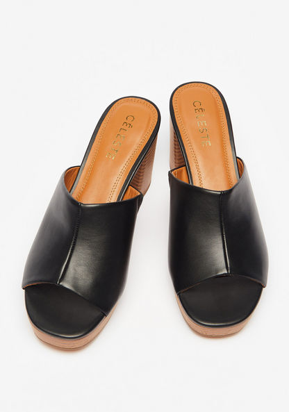 Celeste Women's Open Toe Platform Sandals with Block Heels-Women%27s Heel Sandals-image-2