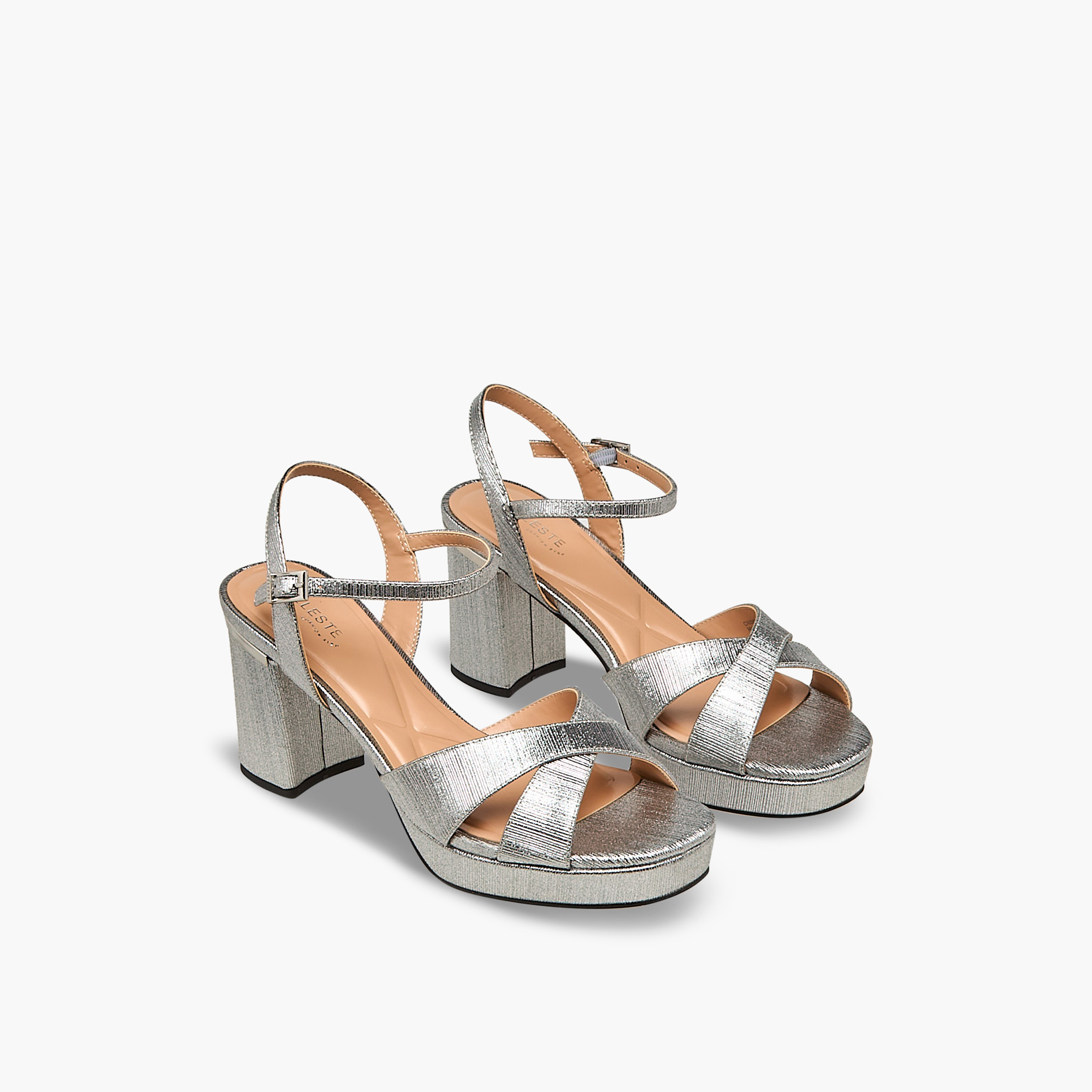 صندل بحزام كاحل وكعب سميك للنساء من سيليست-women-shoes-sandals-heeled-image-1