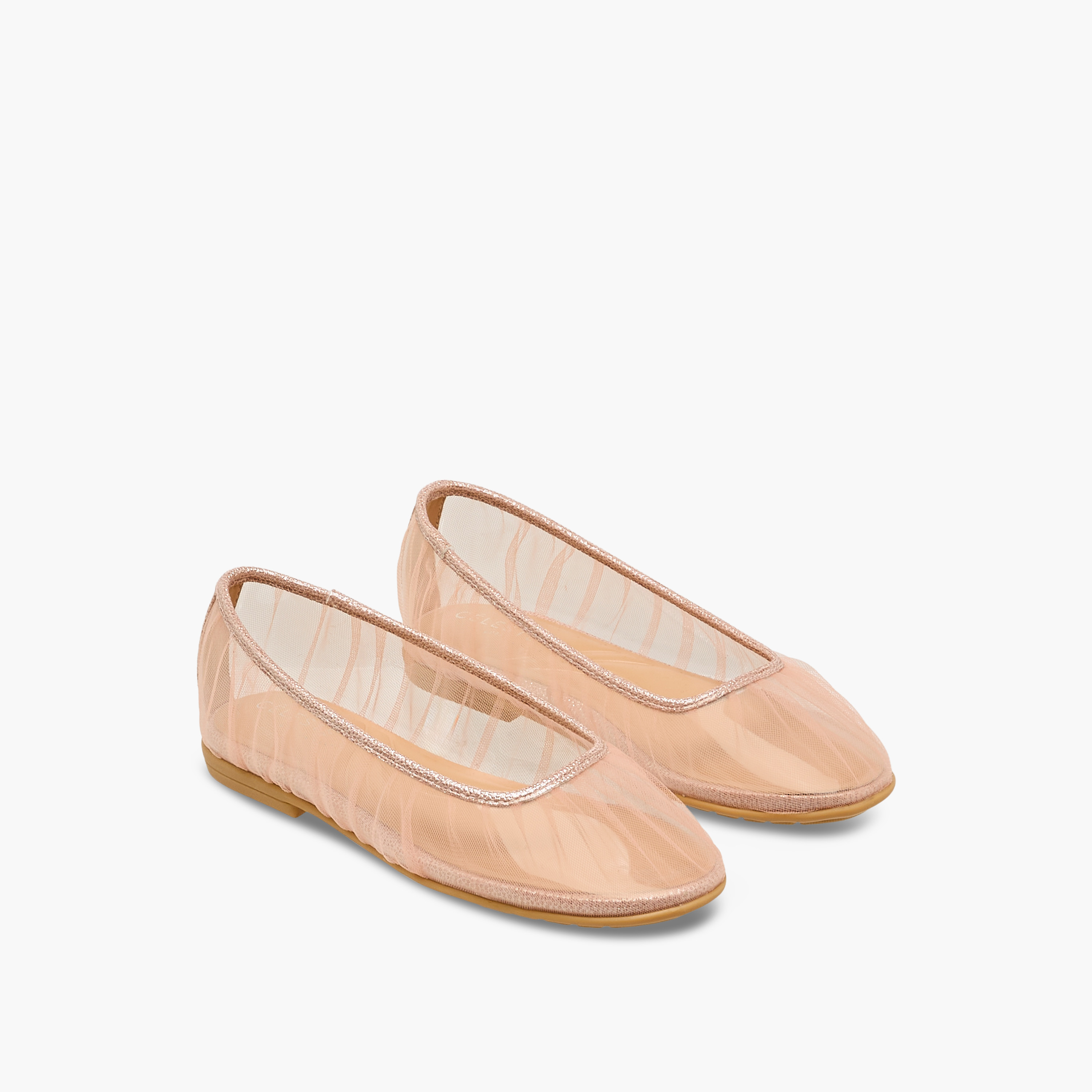 Celeste Girls Mesh Ballerina Shoes-girls-shoes-ballerinas-image-1