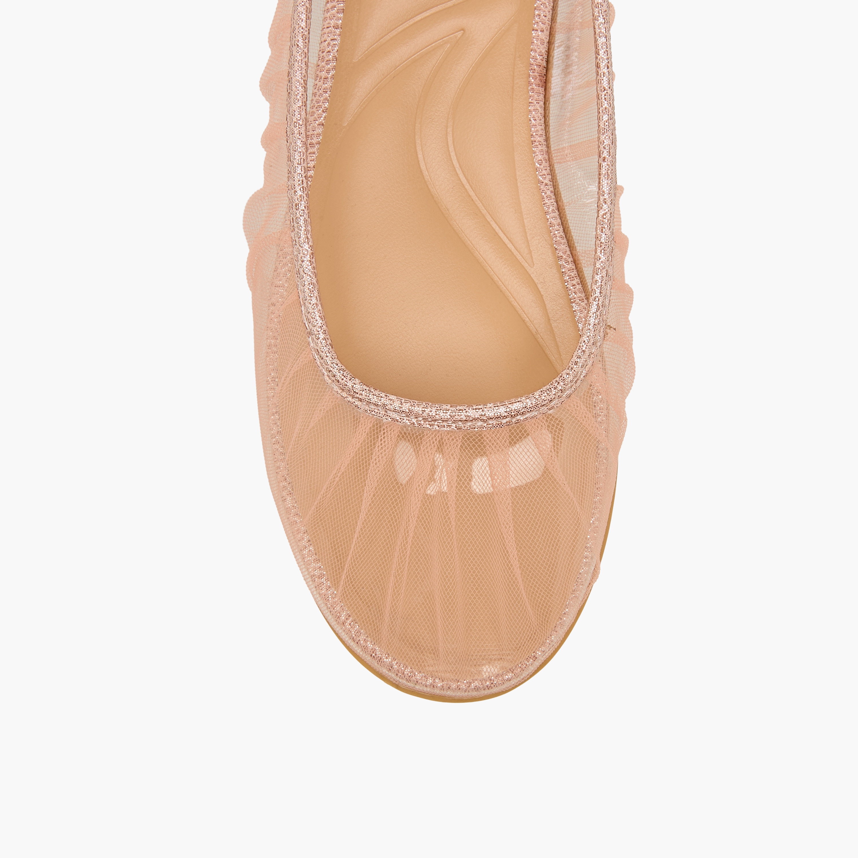 Celeste Girls Mesh Ballerina Shoes-girls-shoes-ballerinas-image-4