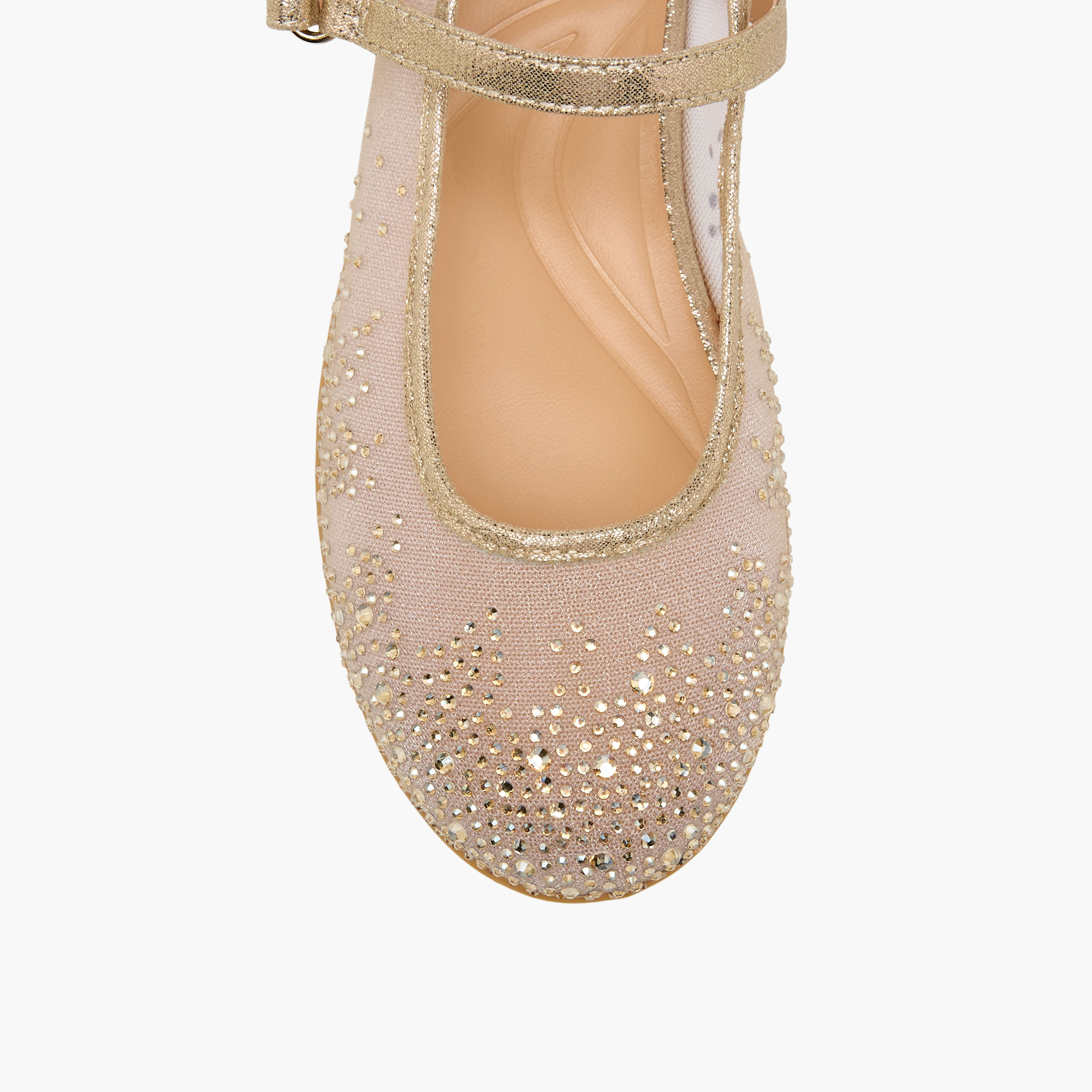 Celeste Girls Hook & Loop Ballerina Shoes-girls-shoes-maryjanes-image-4