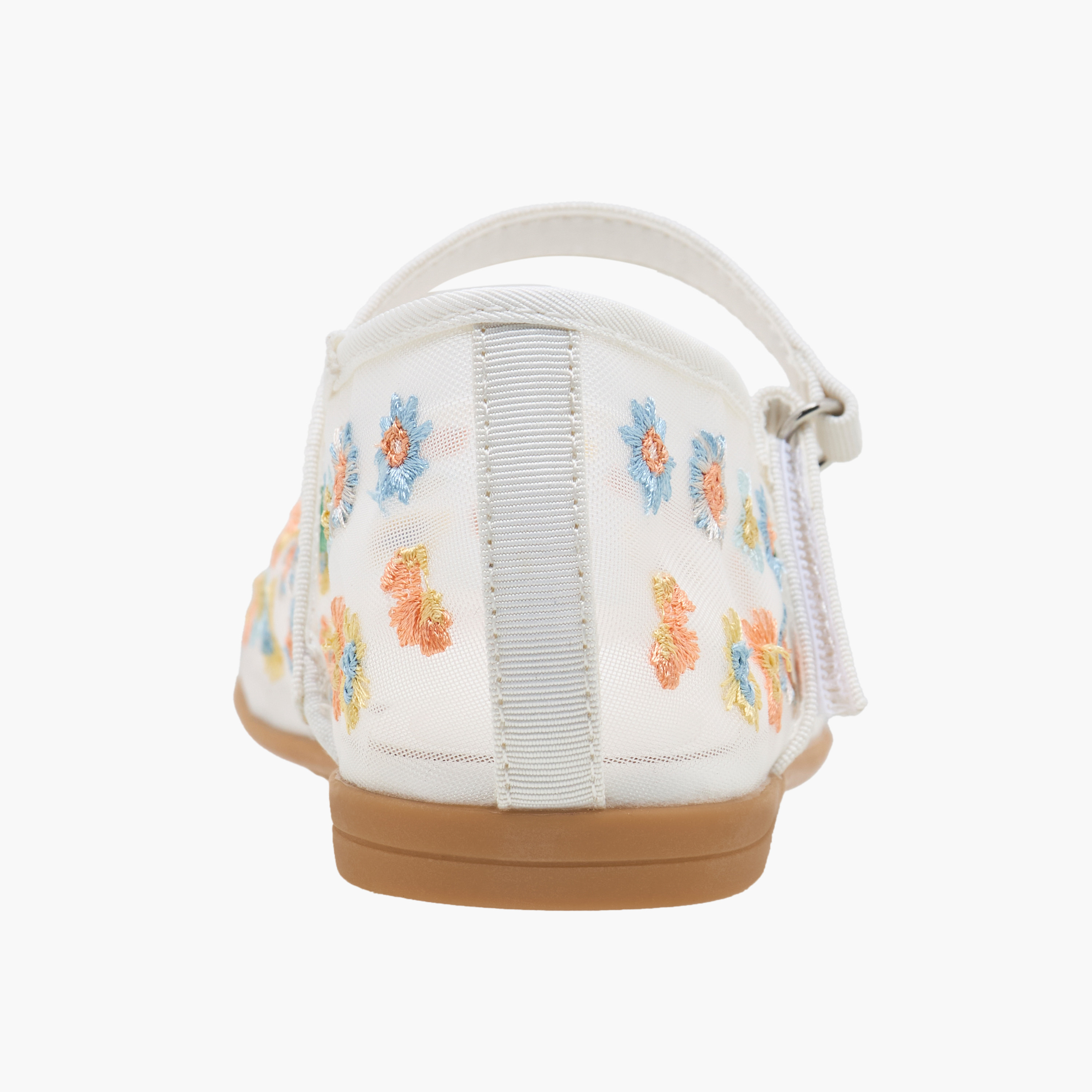 حذاء ماري جين مطرز بالزهور للبنات من سيليست-girls-shoes-maryjanes-image-5