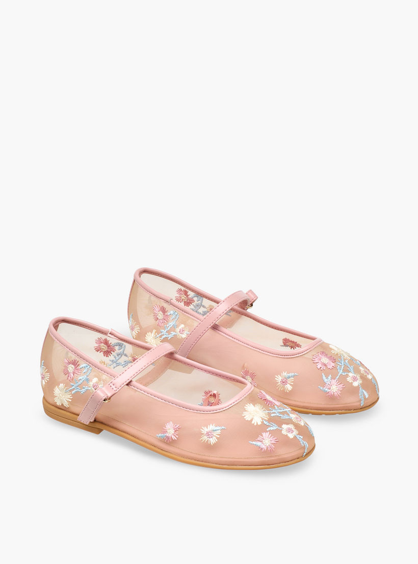 حذاء ماري جين مطرز للبنات من سيليست-girls-shoes-maryjanes-image-1