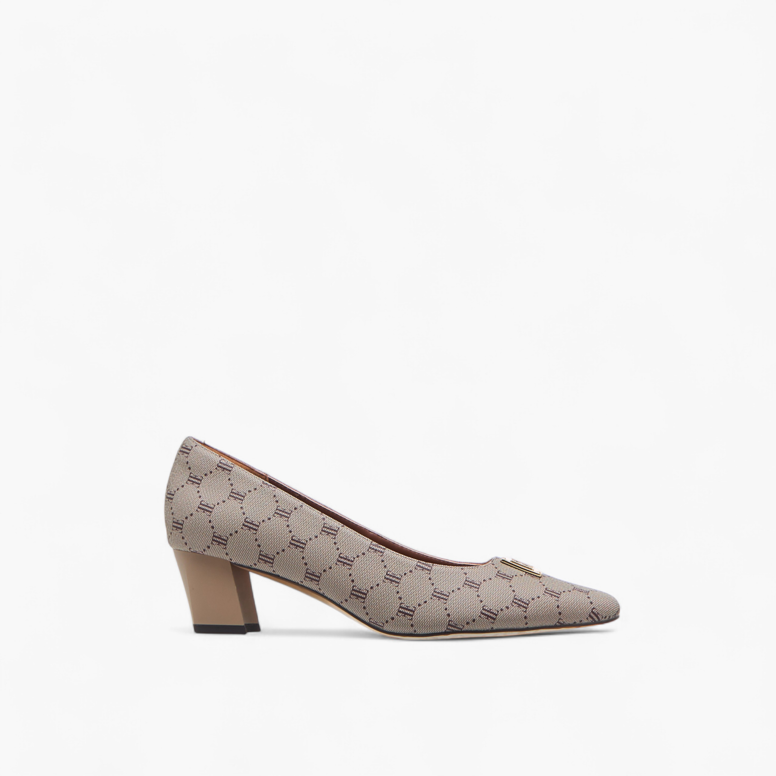 حذاء سهل الارتداء بكعب سميك وزينة الشعار للنساء من إيل - J00391-011-women-shoes-sandals-heeled-image-3
