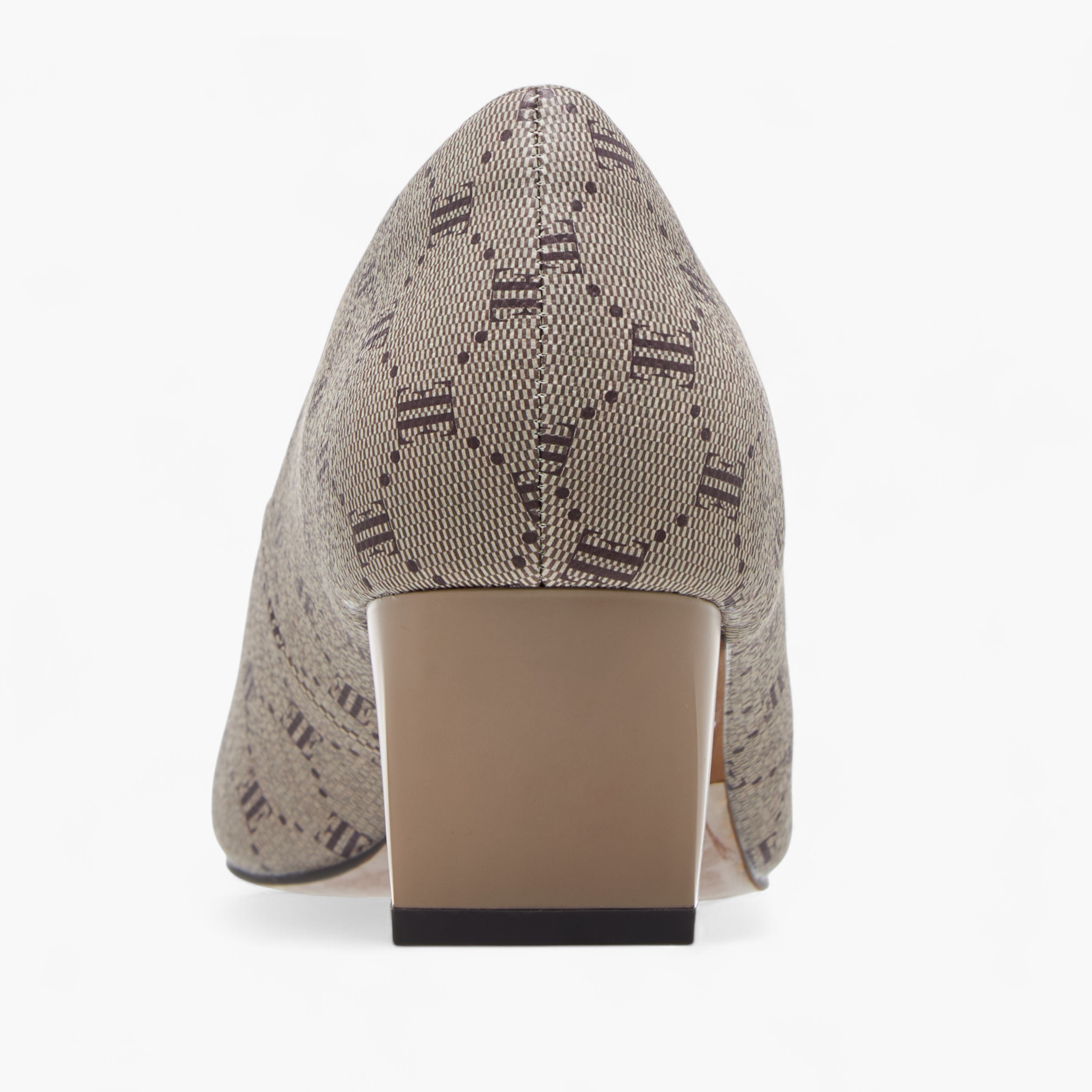 حذاء سهل الارتداء بكعب سميك وزينة الشعار للنساء من إيل - J00391-011-women-shoes-sandals-heeled-image-5