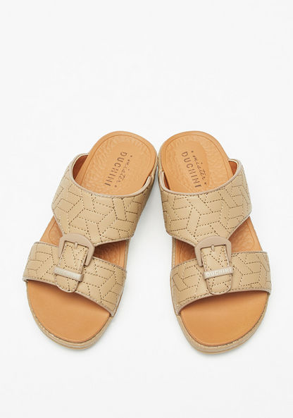Mister Duchini Textured Slip-On Arabic Sandals-Boy%27s Sandals-image-1