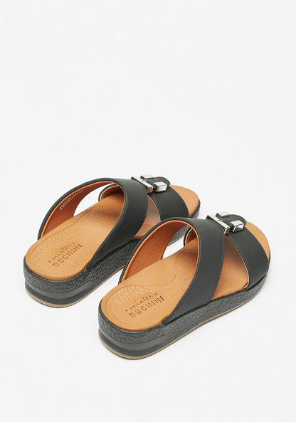 Mister Duchini Metal Accent Slip-On Arabic Sandals-Boy%27s Sandals-image-2