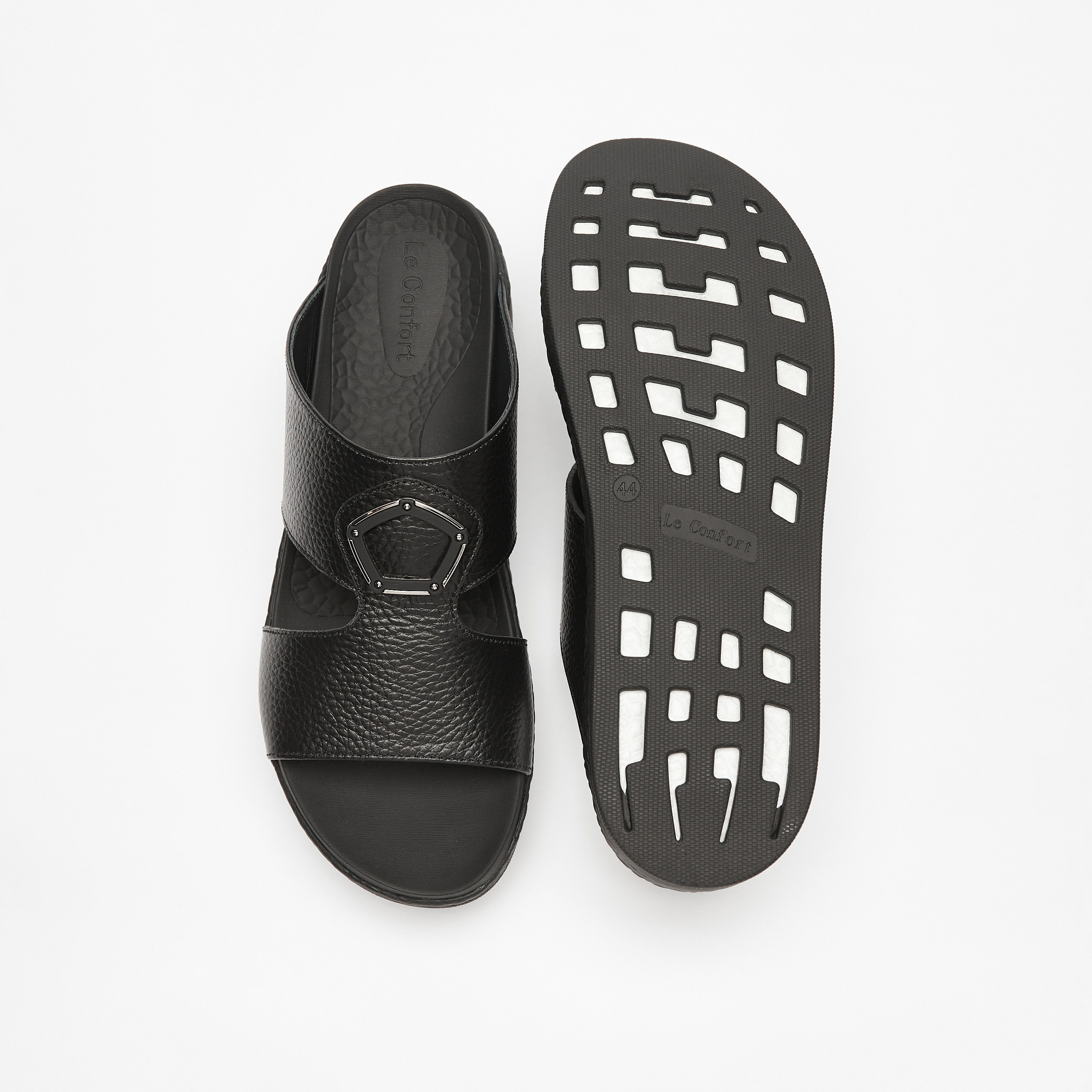 Shop Le Confort Textured Slip-On Sandals Online | Splash UAE