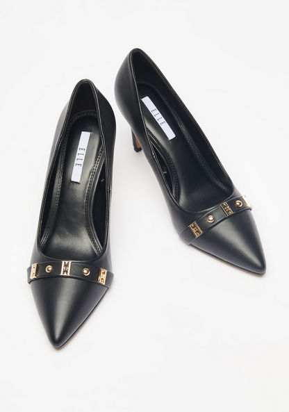 Elle Slip-On Shoes with Stiletto Heels