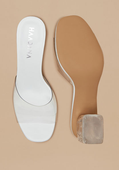 Haadana Open Toe Slip-On Sandals with Block Heels-Women%27s Heel Sandals-image-4