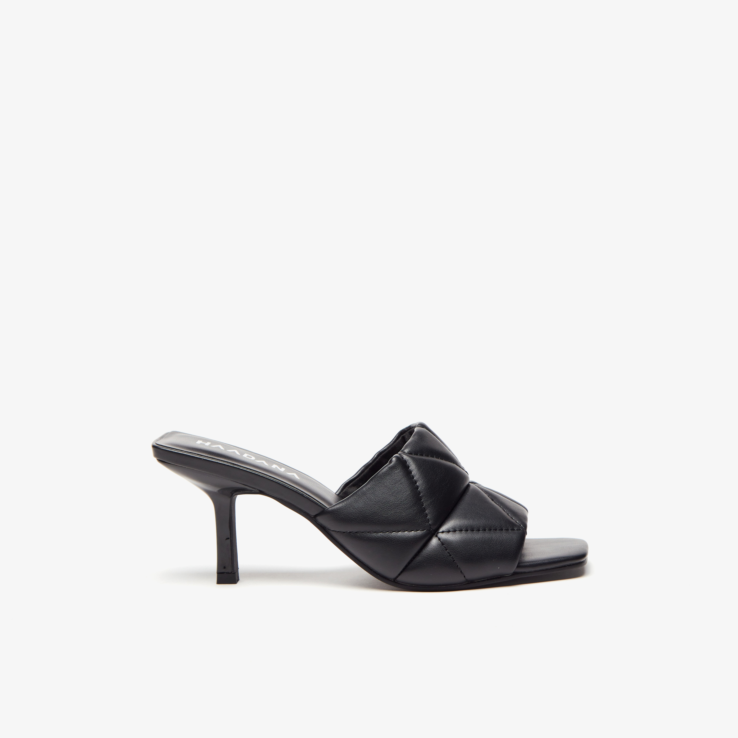 Haadana Quilted Slip-On Sandals with Stiletto Heels-women-shoes-heels-image-1