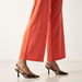 Haadana Animal Textured Slingback Heels with Buckle Closure-Women%27s Heel Shoes-thumbnailMobile-0