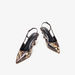 Haadana Animal Textured Slingback Heels with Buckle Closure-Women%27s Heel Shoes-thumbnailMobile-2
