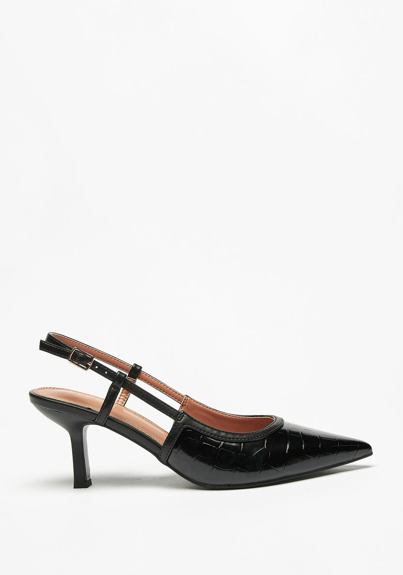 Celeste Women's Solid Slingback Sandals with Stiletto Heel-Women%27s Heel Shoes-image-3