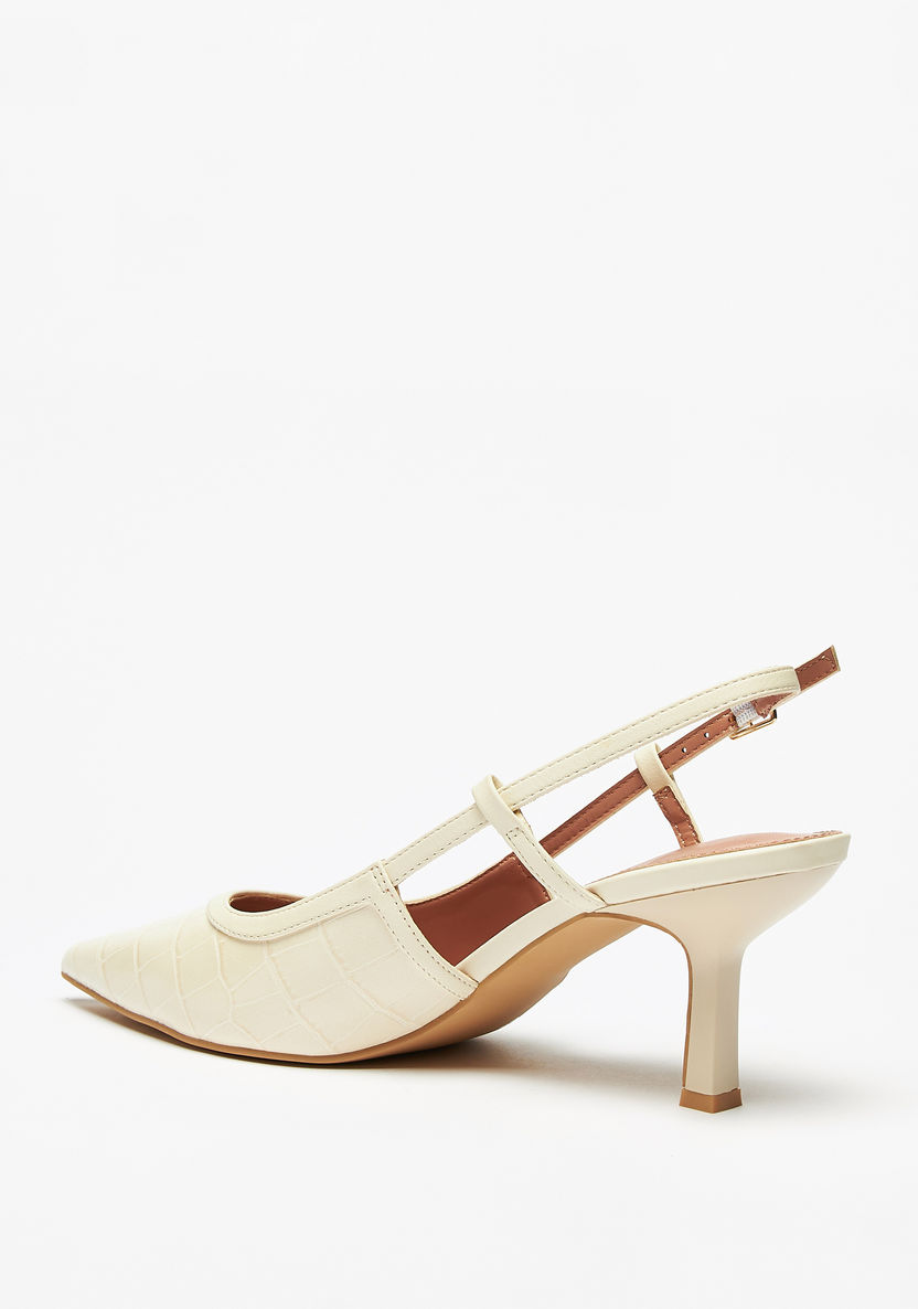 Celeste Women's Solid Slingback Sandals with Stiletto Heel-Women%27s Heel Shoes-image-2
