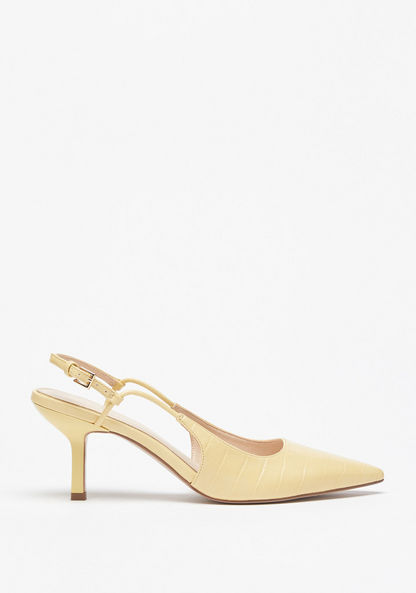 Celeste Women's Pointed Toe Slingback Shoes with Stiletto Heels-Women%27s Heel Shoes-image-0