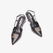 Elle Women's Logo Embellished Slingback Sandals with Kitten Heels-Women%27s Heel Shoes-thumbnailMobile-2